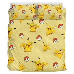 Pikachu Bedding Set Home Decor Bedding Room