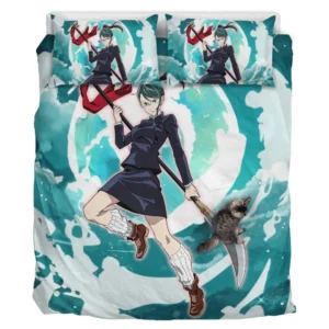 Maki Zenin Bedding Set Home Decor Bedding Room