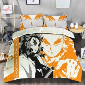Kyoujurou Rengoku Bedding Set Custom Anime For Fans