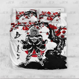 Dragon Ball Broly Bedding Set Custom Japan Style Anime