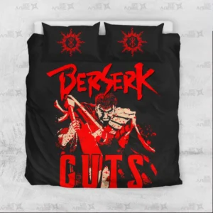 Guts Bedding Set Custom Berserk Anime Bedroom