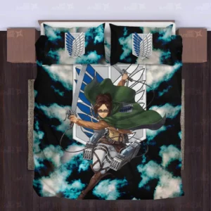 Hange Zoe Bedding Set Custom Attack On Titan Anime Bedroom