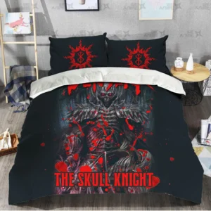 The Skull Knight Bedding Set Custom Berserk Anime Bedroom