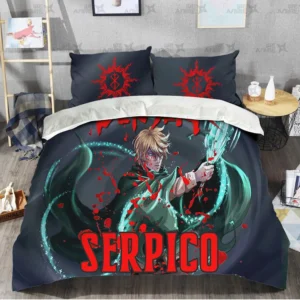 Serpico Bedding Set Custom Berserk Anime Bedroom