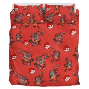 Incineroar Bedding Set Home Decor Bedding Room