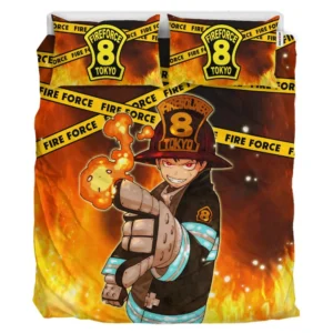 Shinra Kusakabe Bedding Set Home Decor Bedding Room