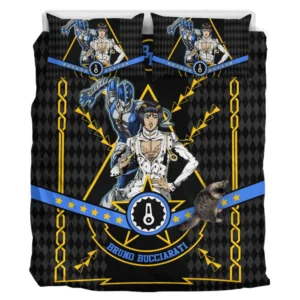 Bruno Bucciarati Bedding Set Home Decor Bedding Room