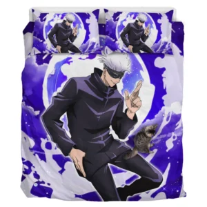Satoru Gojo Bedding Set Home Decor Bedding Room