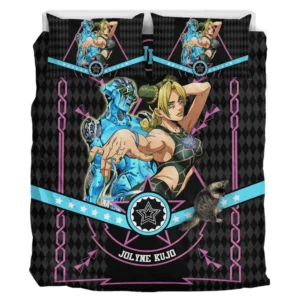 Jolyne Kujo Bedding Set Home Decor Bedding Room