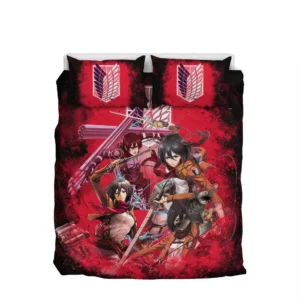Mikasa Ackerman Custom Bedding Set Home Decor