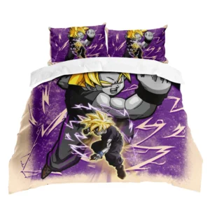 Dragon Ball Gohan Teen Super Saiyan Custom Bedding Set