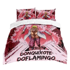 Donquixote Doflamingo Bedding Set Anime