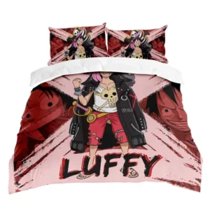 Monkey D. Luffy Bedding Set Anime Bedroom Decor