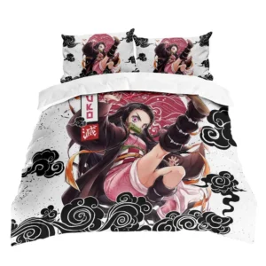 Nezuko Kamado Bedding Set