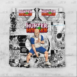 Isaac Netero Bedding Set Custom Anime Mix Manga