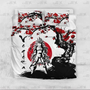 Dragon Ball Vegeta Bedding Set Custom Japan Style Anime