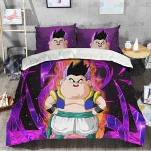 Gotenks Bedding Set Custom Super Super Heroes Anime Bedroom
