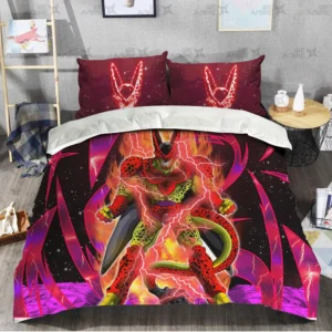 Cell Max Bedding Set Custom Super Super Heroes Anime Bedroom