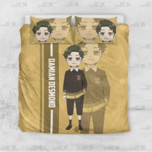 Damian Desmond Bedding Set Custom Anime Bedroom