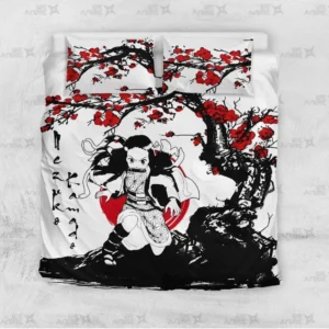 Nezuko Kamado Bedding Set Japan Style