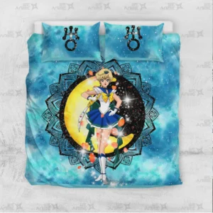 Sailor Neptune Bedding Set Custom Sailor Moon Anime Bedroom