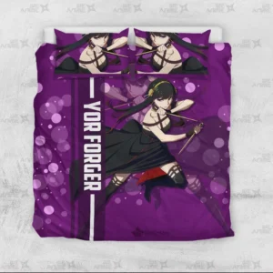 SpyX Yor Bedding Set Custom Anime Bedroom