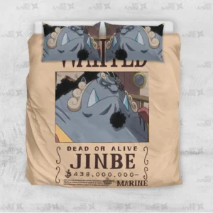 Jinbe Bedding Set Custom Anime Bedroom
