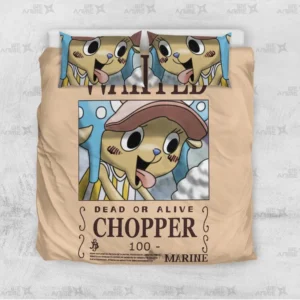 Tony Tony Chopper Bedding Set Custom Anime Bedroom