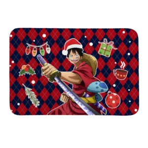 Monkey D.Luffy Wano Arc Doormats Custom Anime Door Mat