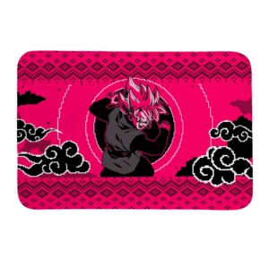 Dragon Ball Goku Black Rose Doormats Custom Anime Door Mat
