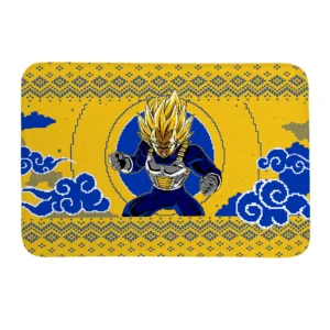 Dragon Ball Goku Blue Doormats Custom Anime Door Mat
