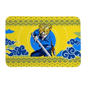 Dragon Ball Trunks Super Saiyan Doormats Custom Anime Door Mat