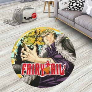 Laxus Dreyar Round Rug Anime Room Mats