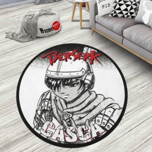 Casca Round Rug Custom Berserk Anime Rug Floor Mats