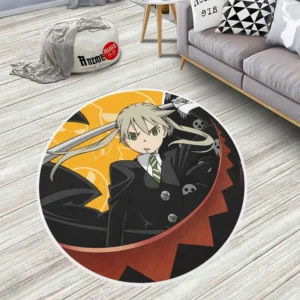 Soul Eater Maka Albarn Round Rug Custom Circle Carpet
