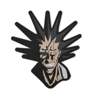 Kenpachi Zaraki Shaped Rug Custom For Room Mats Decor Quality Carpet