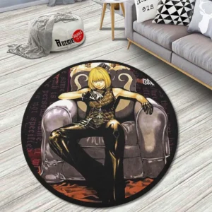 Mihael Keehl Round Rug Custom Death Note Anime Room Mats