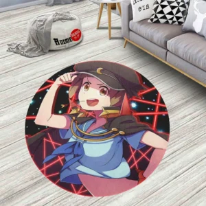 Kill La Kill Mako Mankanshoku Round Rug Custom Circle Carpet
