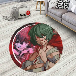 Tokyo Ghoul Eto Round Rug Custom Circle Carpet