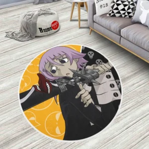 Soul Eater Crona Gorgon Round Rug Custom Circle Carpet