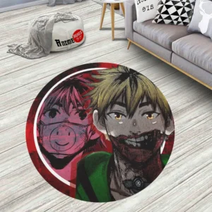 Tokyo Ghoul Hideyoshi Nagachika Round Rug Custom Circle Carpet