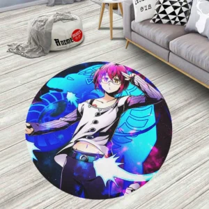 Seven Deadly Sins Symbols Gowther Round Rug Anime Room Mats