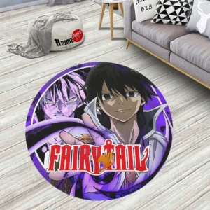 Zeref Dragneel Round Rug Anime Room Mats