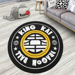 Symbols King Kai Kaio Round Rug Anime Room Mats