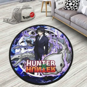Mix Manga Chrollo Lucilfer Round Rug Anime Room Mats