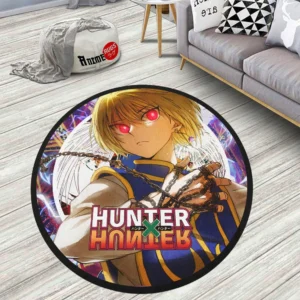 Mix Manga Kurapika Round Rug Anime Room Mats