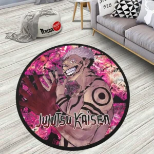 Sukuna Ryoumen Round Rug Anime Room Mats