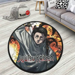 Yuta Okkotsu Round Rug Anime Room Mats