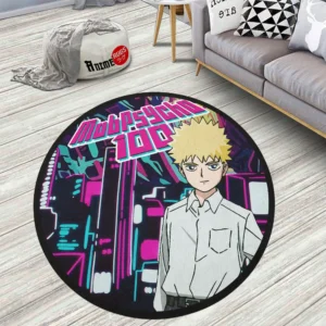 Mob Psycho 100 Teruki Hanazawa Round Rug Anime Room Mats