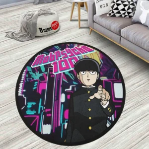 Mob Psycho 100 Shigeo Kageyama Round Rug Anime Room Mats